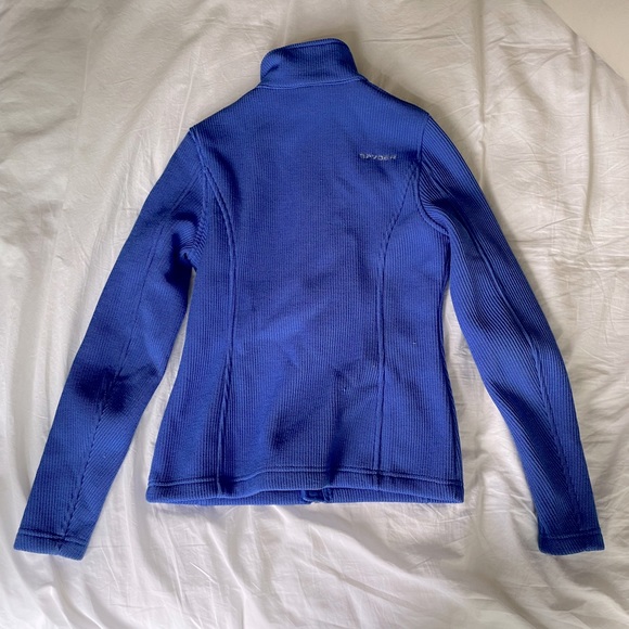 Blue Spyder Sweater Zip Up - Picture 3 of 4
